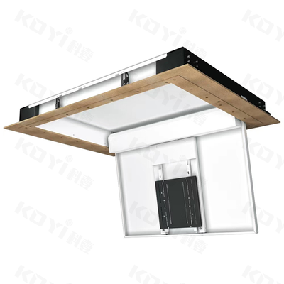 KOYI科壹65寸电视天花翻转器75箱式70寸电视吸顶电动遥控翻转支架